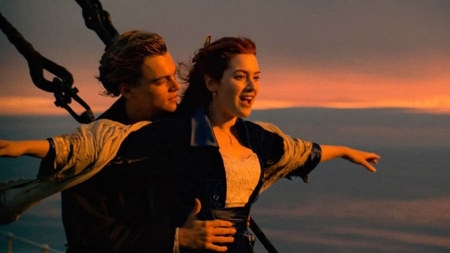 titanic I'm flying scene