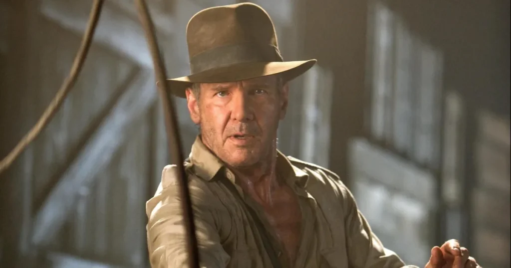 harrison ford in indiana jhones