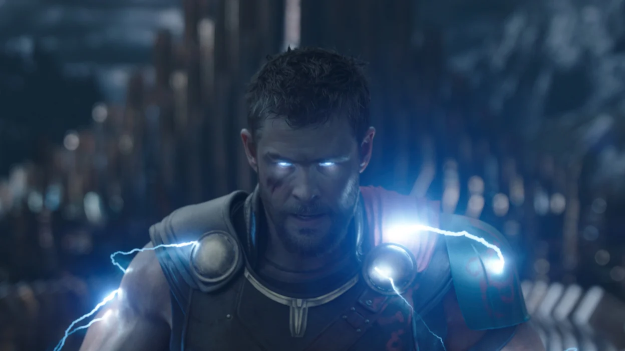 Thor with lightning power mcu