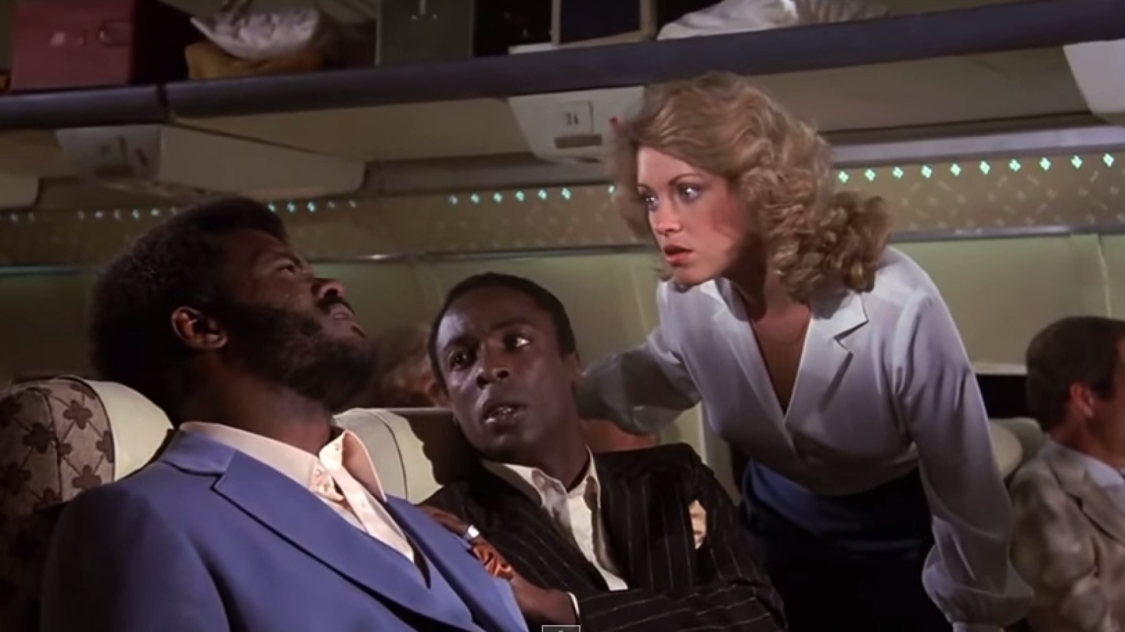 the airplane funny movie scene