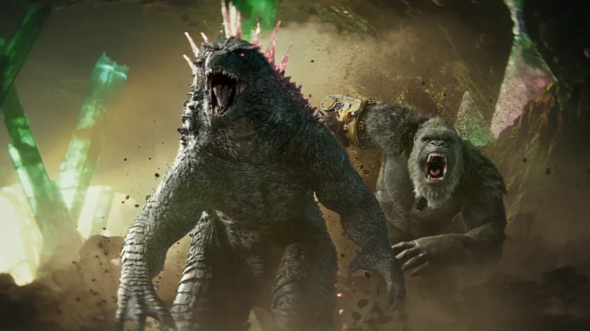 Godzilla and Kong